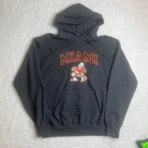 Champion Miami hurricanes grey hoodie‎ collegiate